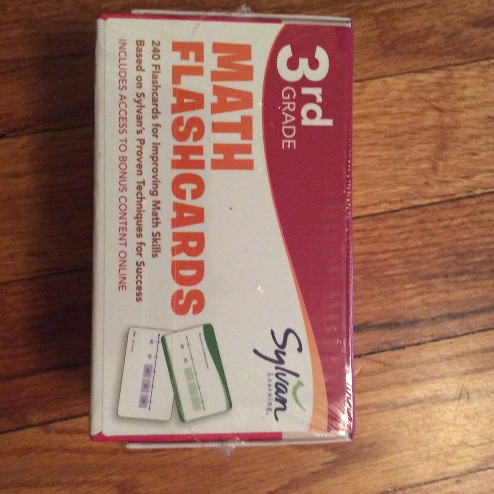 Math Flashcards for 3rd Graders